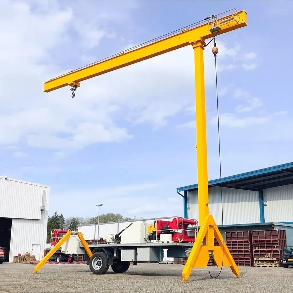 Freestanding Jib Crane