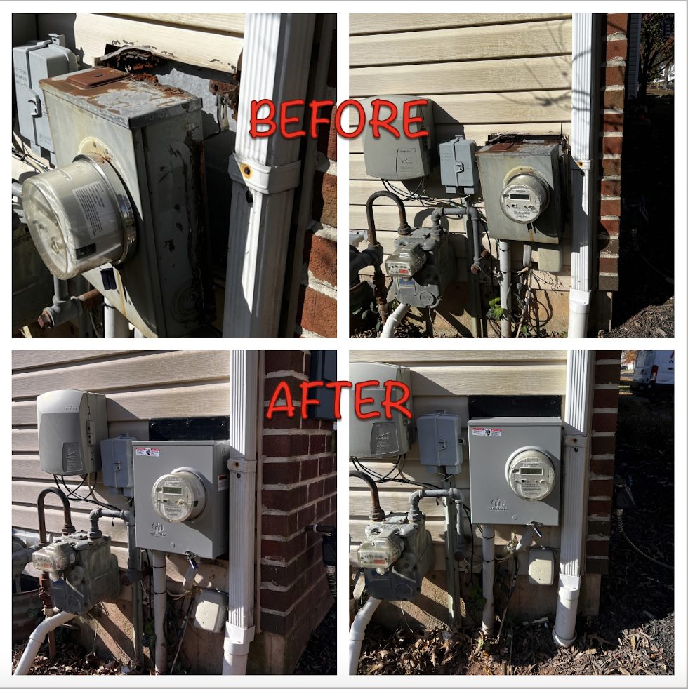 meter socket replacement