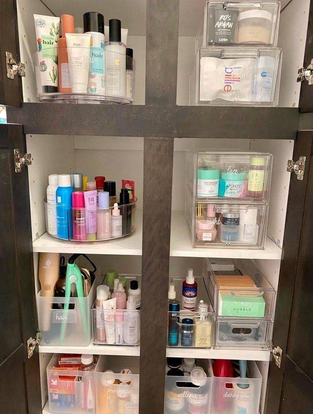 bathroom organization