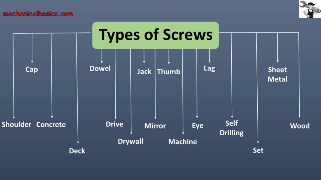 Types of Screws